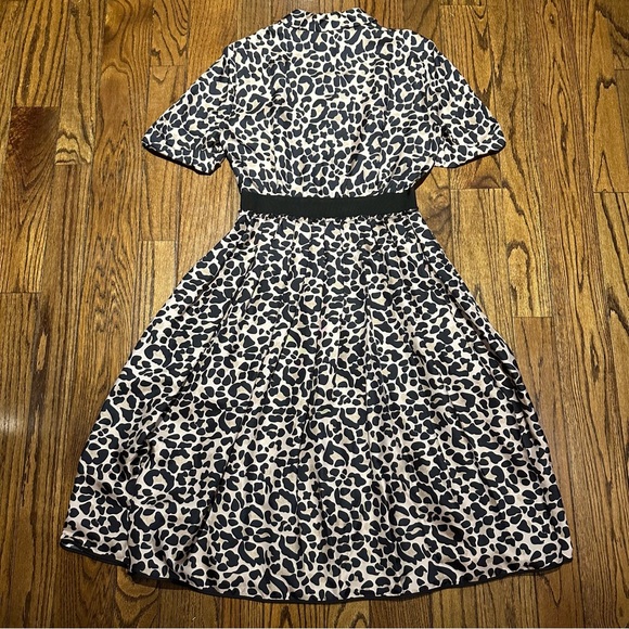 NWT DICE KAYEK leopard print midi dress - Size 40 / US 8 - Picture 3 of 5